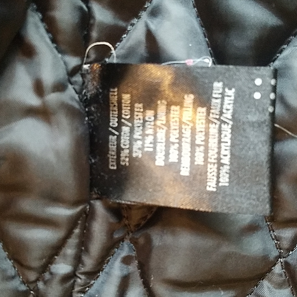 Soia & Kyo Dark Graphite Grey Insulated Parka with Hood Water Repellent Medium - Picture 9 of 13